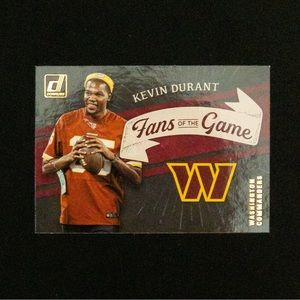 2022 Donruss Fans of the Game #FG-KD Kevin Durant - Washington Commanders